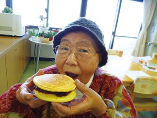 どら焼き作り