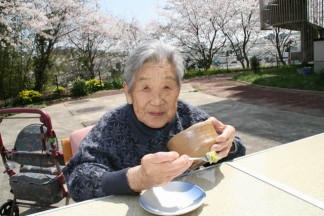 お花見カフェ