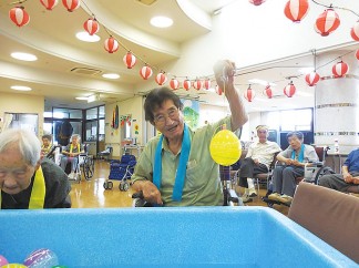 南知多町デイサービスの夏祭り