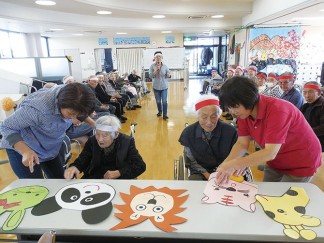 運動会で借り物競走