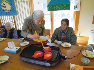 変形ホットケーキ