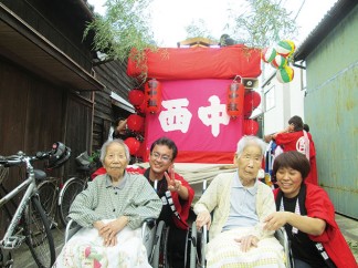 大井のお祭りを見学しました