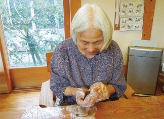 おはぎ作りを楽しみました