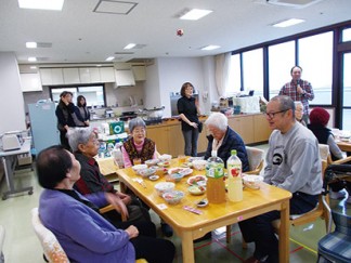 ケアハウスの家族懇親会