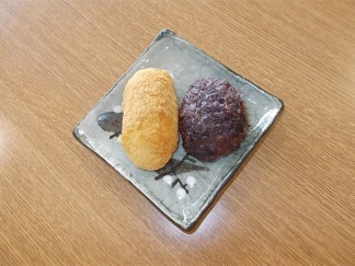 手作りおはぎを味わいました