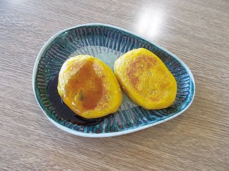 かぼちゃ餅を作りました