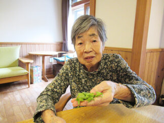 ひだまり「野菜収穫」