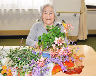 あい寿の丘「切り花」