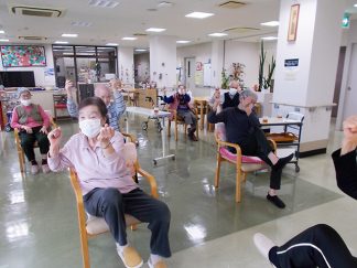みなみ苑「健康体操」