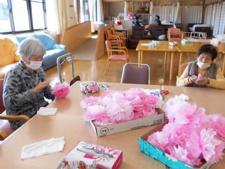 南知多町デイサービスセンター「デイホールの桜」