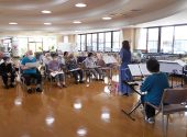 南知多町デイサービスセンター「バンド演奏慰問」