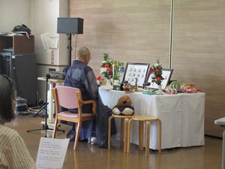 あい寿の丘、ひだまり「盂蘭盆会」