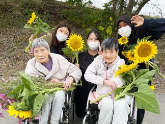 花ひろばへ外出