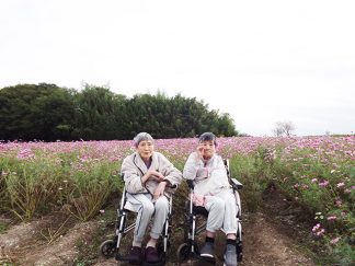 花ひろばへ外出