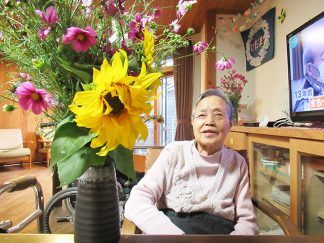 花ひろばへ外出