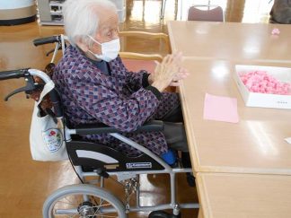 クリスマスの壁飾り