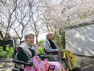 あい寿の丘「お花見」