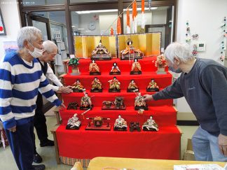 あい寿の丘・ひだまり・みなみ苑「ひな祭り」