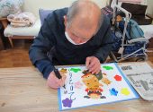 南知多町デイサービスセンターサテライト「カレンダー作り」