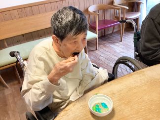 ひだまり「寒天作り」