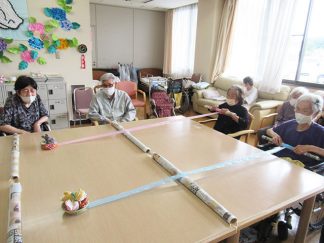 南知多町デイサービスセンター「わんわんリレーゲーム」