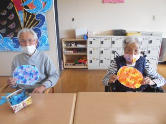 南知多町デイサービスセンター「雨期の壁画」